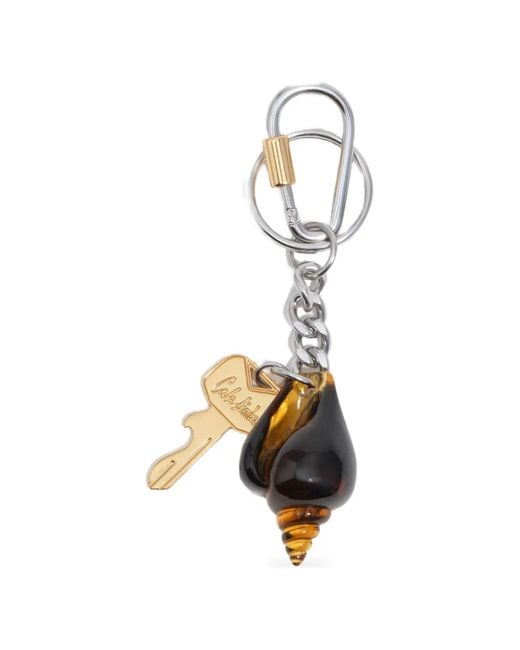 Bimba Y Lola Metallic Shell-Charm Keyring
