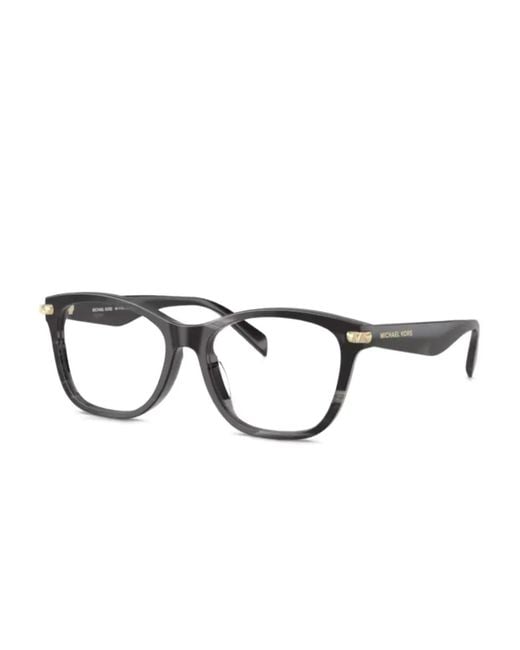 Michael Kors Gray Square-Frame Glasses