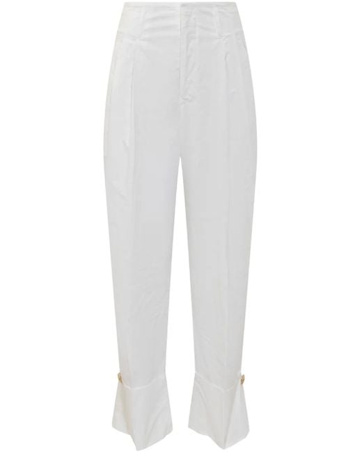 DARKPARK White Diana Trousers