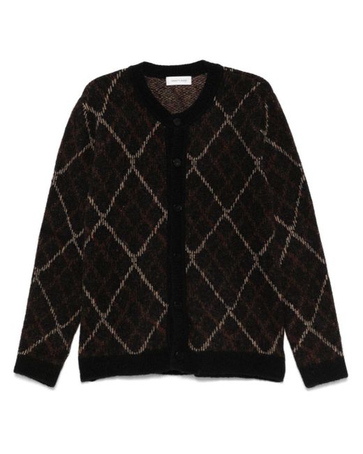 メンズ Ernest W. Baker Check-kacquard Cardigan ブラック | Lyst メンズ Ernest W. Baker Check-kacquard Cardigan ブラック | Lyst