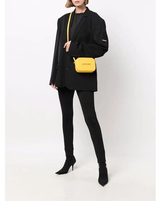 Balenciaga Black Washed Button-Front Jacket