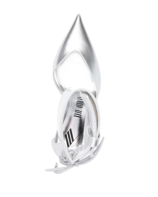 The Attico White Morgan 105Mm Pumps