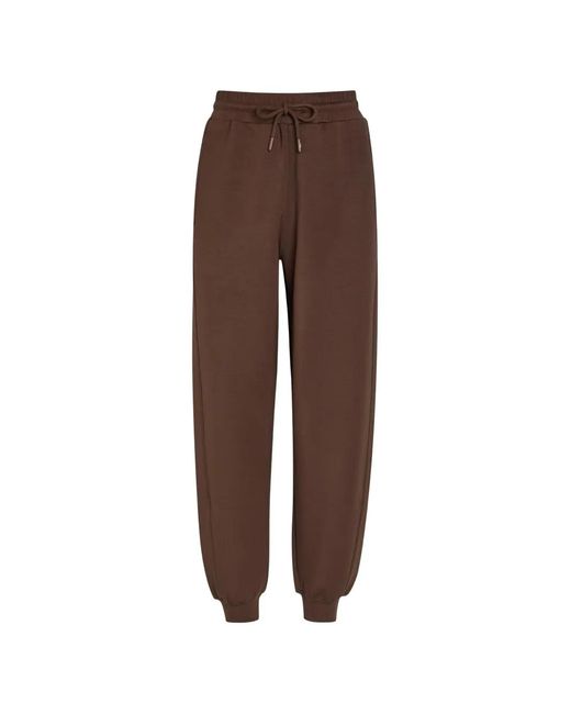 Now You Live Brown Uppingham Drawstring Track Pants