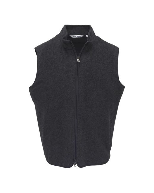 Peter Millar Blue Crown Flex Wool Gilet for men