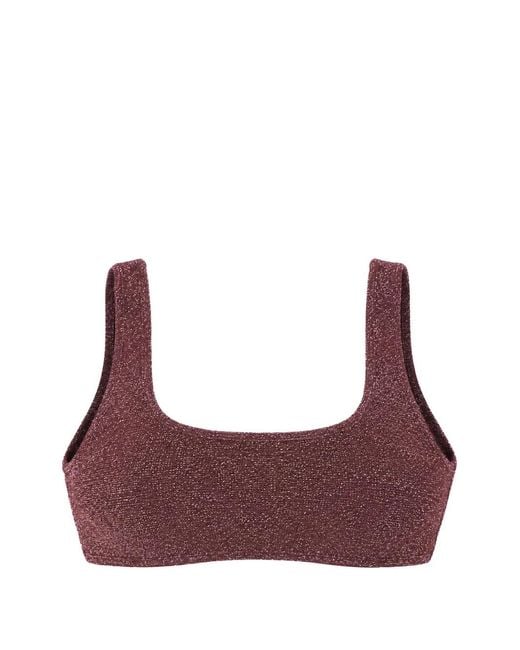 Bondeye Purple Malibu 2.0 Bikini Top