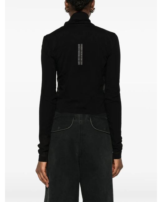 Rick Owens Black Draped Jacket