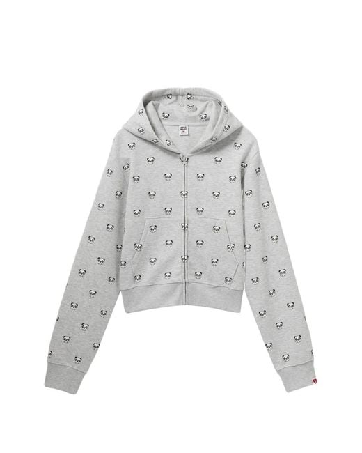 AAPE BY A BATHING AP White Panda-Print Hoodie