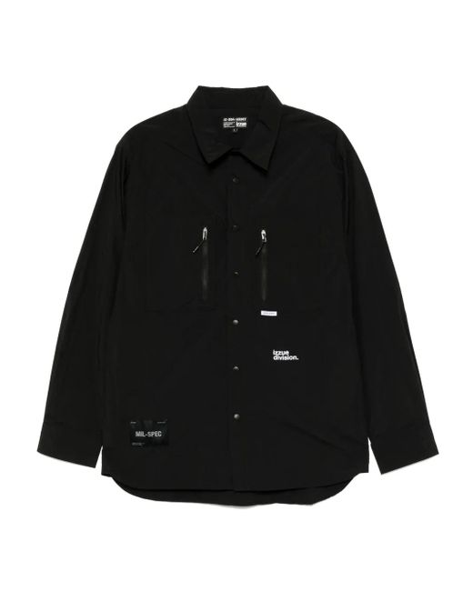 メンズ Izzue ロゴ シャツ Black