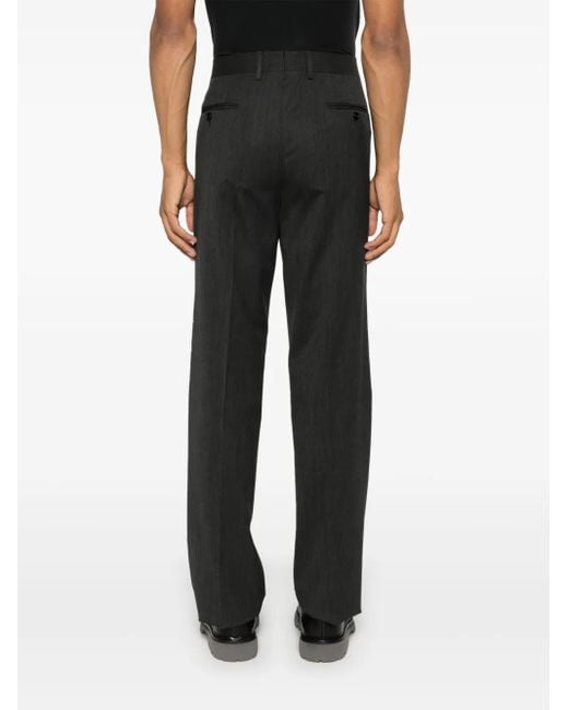 Lardini Black Tailored Trousers for men