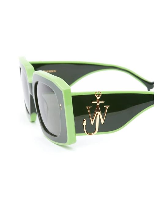 J.W. Anderson Green Bumper Sunglasses