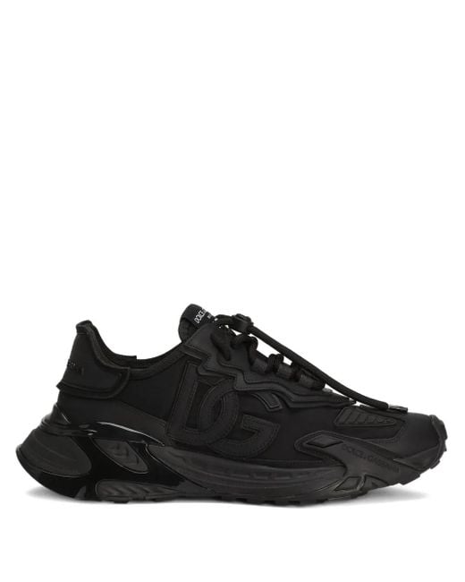 Dolce & Gabbana Black Day Faster Panelled Sneakers for men