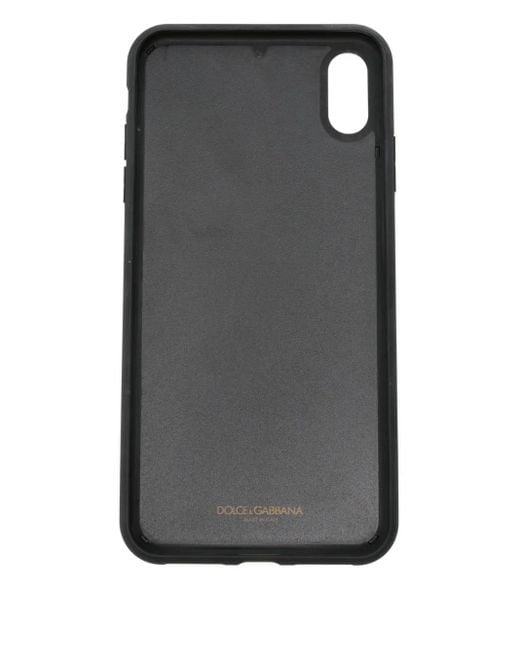 Dolce & Gabbana White Dg-Logo Patterned Phone Case