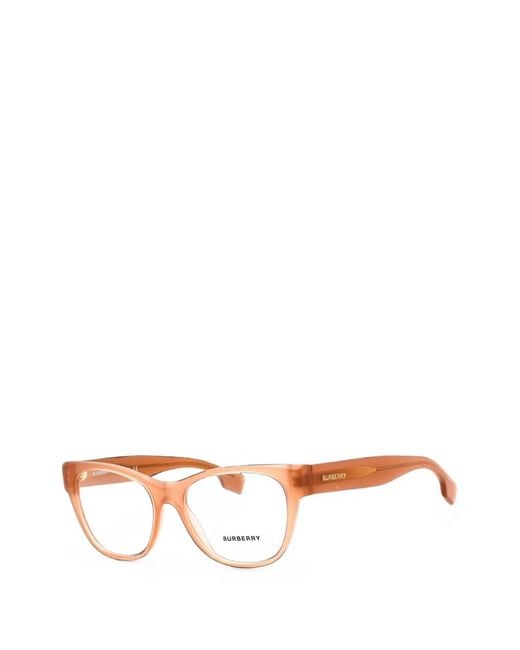 Burberry Orange Cat-Eye Glasses
