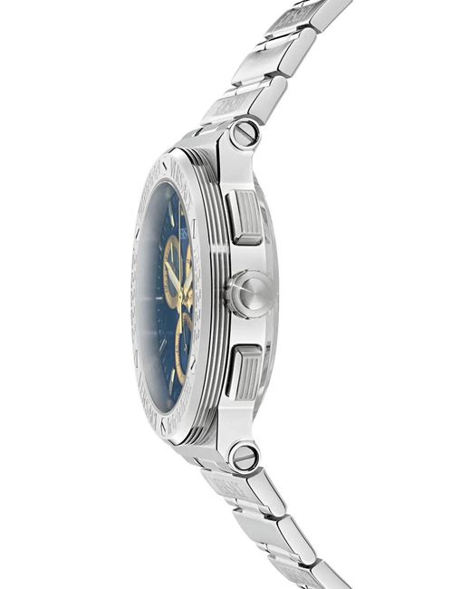 Versace Blue Greca 40Mm for men