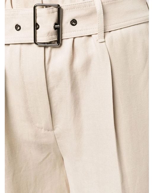 Bermudas Con Cinturón Woolrich de color Natural