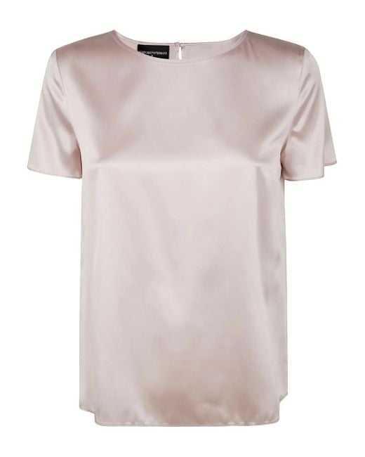 Top di Emporio Armani in Pink