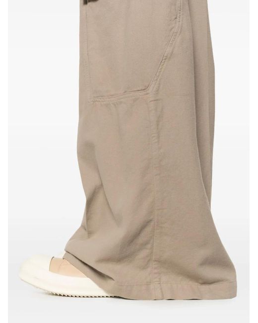 Rick Owens Natural Double Cargo Jumbo Belas Trousers for men