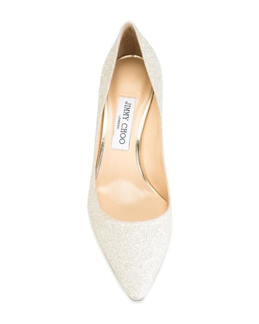 Jimmy Choo - Romy 60 Pumps - Women - Leather/metallic Fibre - 39.5
