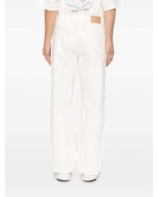 Represent White Heaton Distressed Straight-Leg Jeans for men