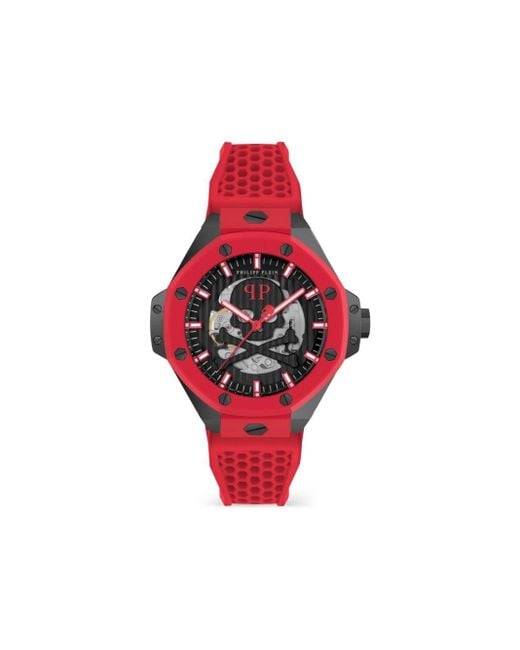 Philipp Plein $keleton Royal 46mm Horloge in het Red voor heren
