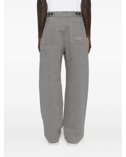 Givenchy Jeans Mit Aufgesetzter Tasche in Gray für Herren