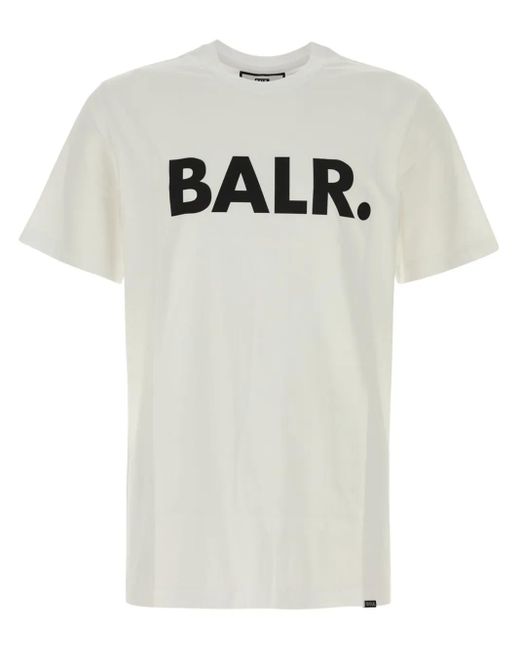 メンズ BALR ロゴ Tシャツ White