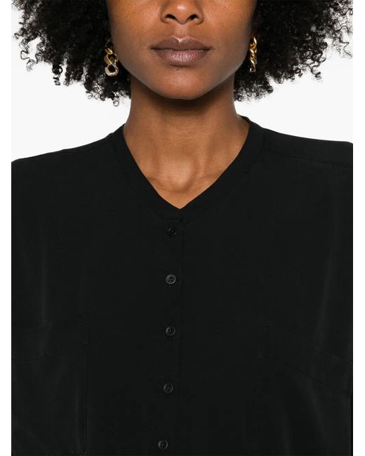 Private 0204 Black Silk Shirt
