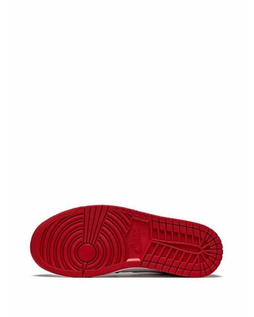 Nike Red Air 1 Mid "Metallic" Sneakers for men