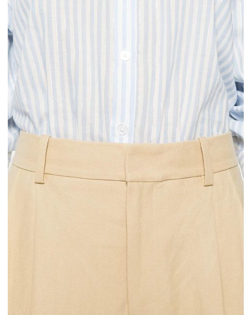 Polo Ralph Lauren Natural Dutan Pleated Trousers