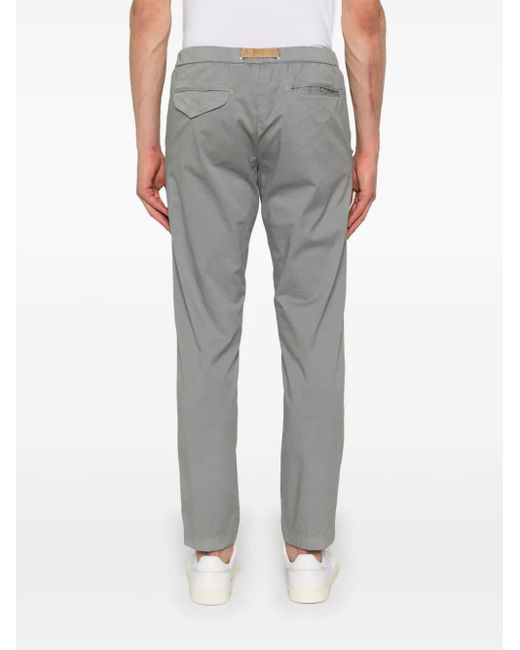 Chino Con Cintura di White Sand in Gray da Uomo