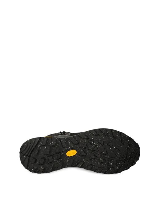 Jack Wolfskin Black Terraquest Texapore Perforated Ankle Sneakers for men