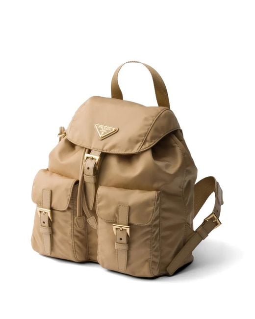 Prada Natural Re-Edition 1978 Small Re-Nylon Backpack