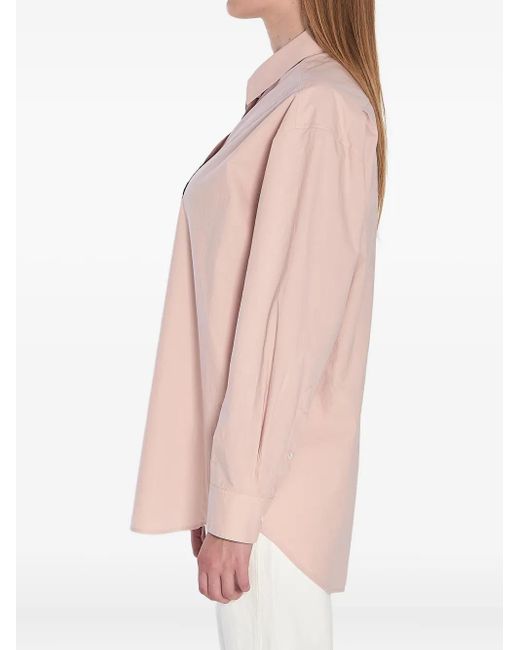 The Row Pink Millerina Shirt