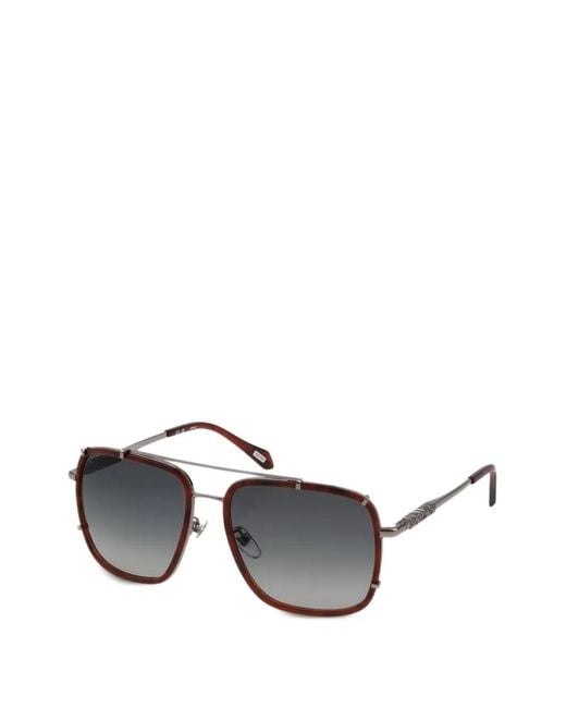 Just Cavalli Multicolor Square-Frame Double-Bridge Sunglasses
