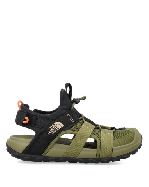 The North Face Green Explore Camp Cut-out Sandals