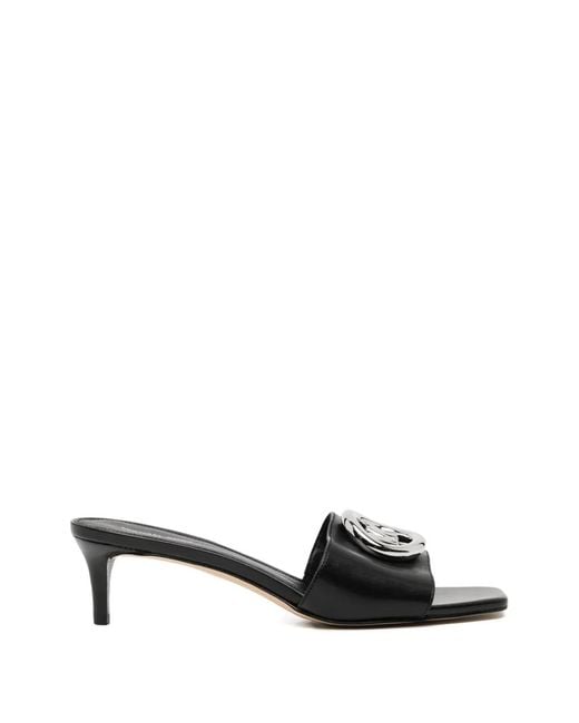 Michael Kors Black Mule Sandals