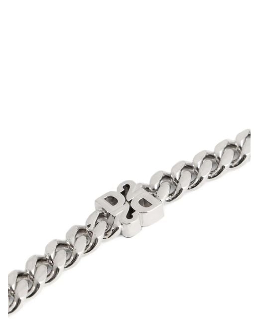 DSquared² D2 Upside-Down Armband in Metallic für Herren