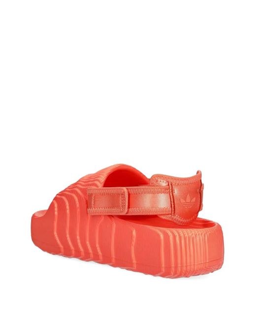 Adidas Red Adilette 22 Slides
