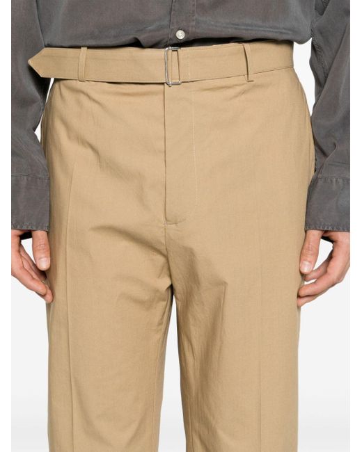 Pantalones ajustados Owen de talle medio Officine Generale de hombre de color Natural