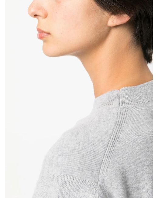 Jersey con cuello redondo Fendi de color Gray