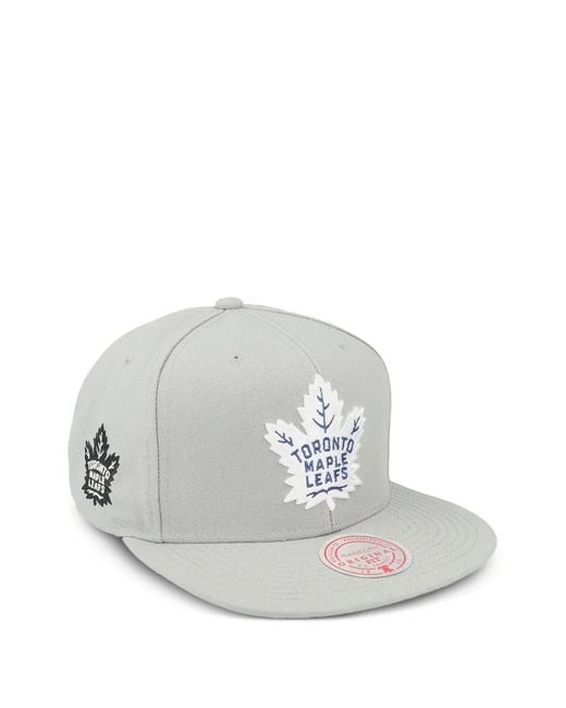 Mitchell & Ness White Alternate Flip Snapback Cap for men