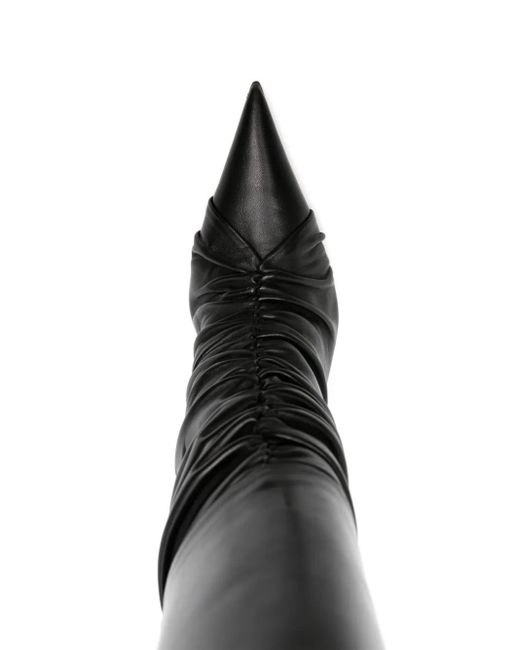 Blumarine Black 105Mm Leather Boots