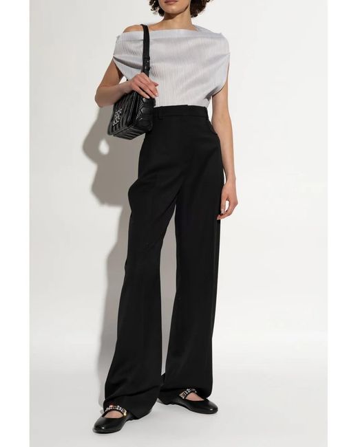 Casadei Black Ballerinas