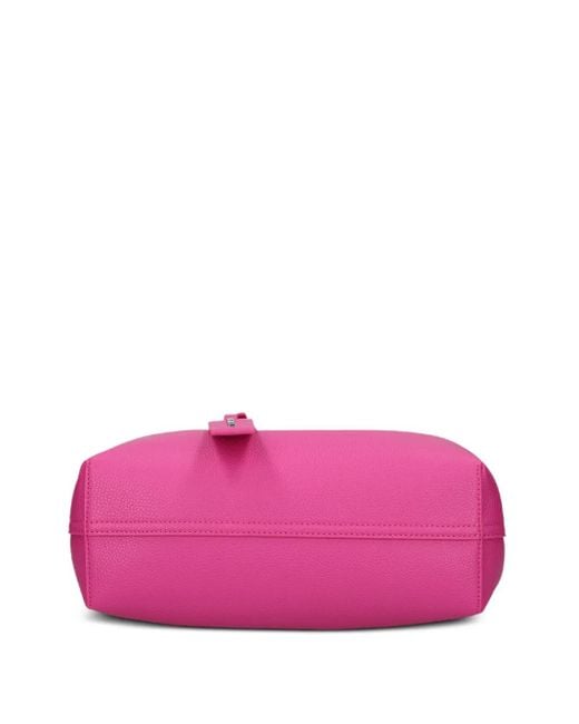 Emporio Armani Pink Small Myea Double-Handle Tote Bag