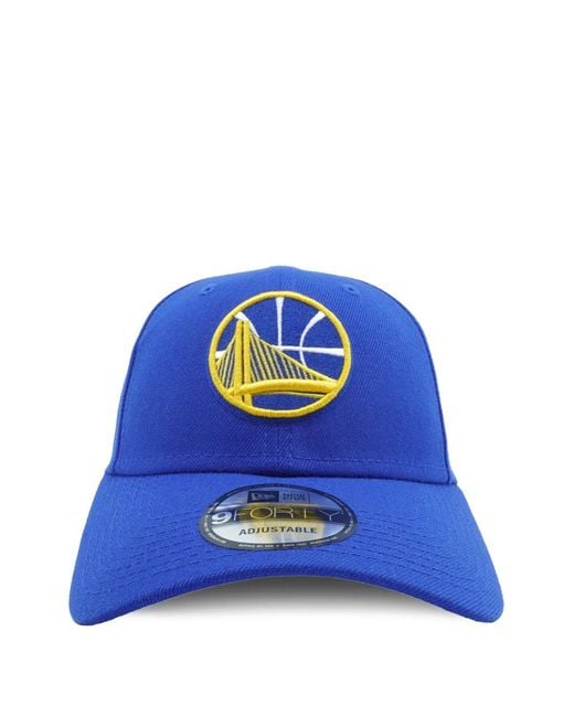 KTZ Blue 9Forty Golden State Warriors Baseball Cap for men