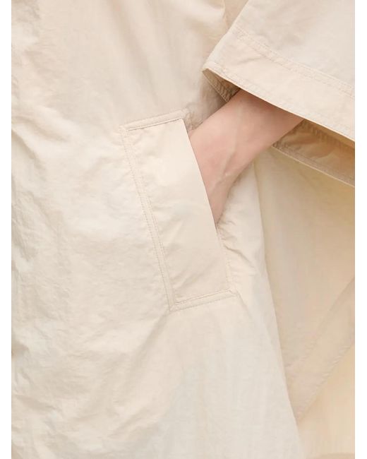 Sisley Natural Hooded Raincoat