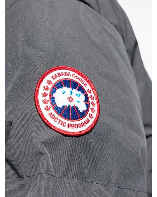Canada Goose Gray Quilted Puffer Jacket for men
