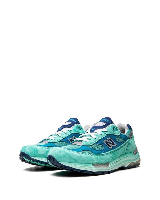 New Balance Green M992 Sneakers