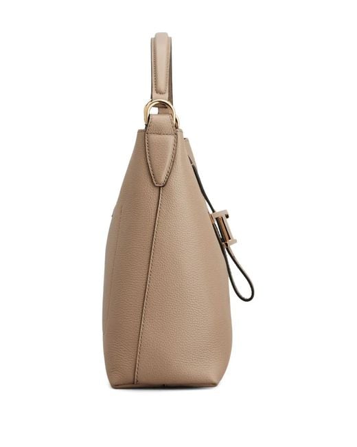 Borsa A Secchiello T Timeless Mini di Tod's in Natural