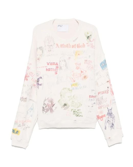 PALY White Good Times Are Over 2.0 Sweatshirt